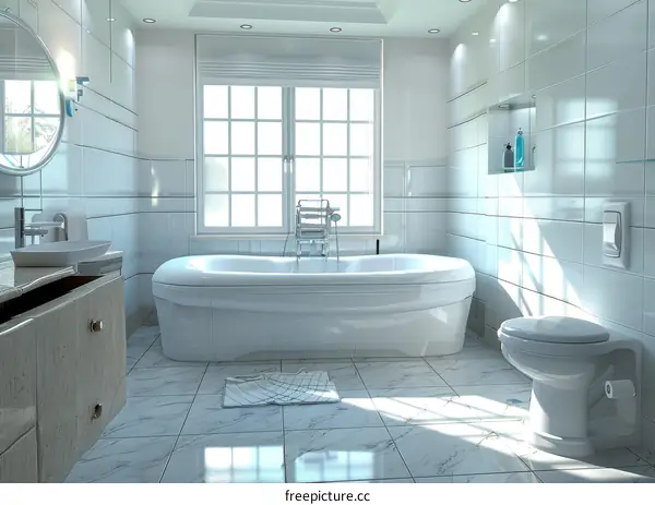 Modern Stylish Bathroom Interior Design