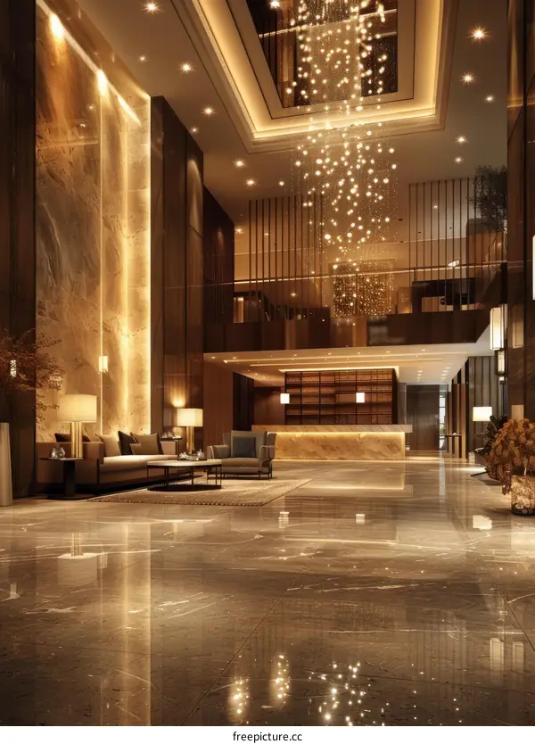 Luxury Hotel Lobby Interior Design
