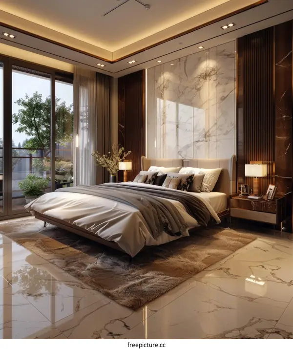 Modern Elegant Bedroom Interior Design