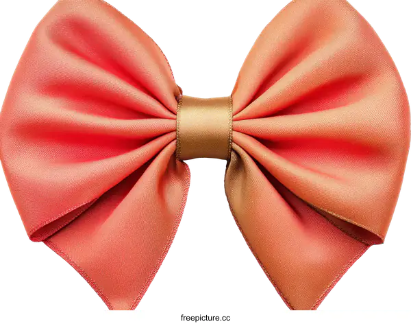 [Transparent Background PNG]Elegant Satin Bow Tie