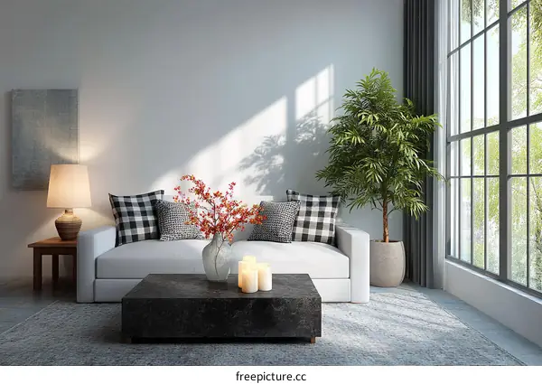 Modern Farmhouse Living Room Interior Design