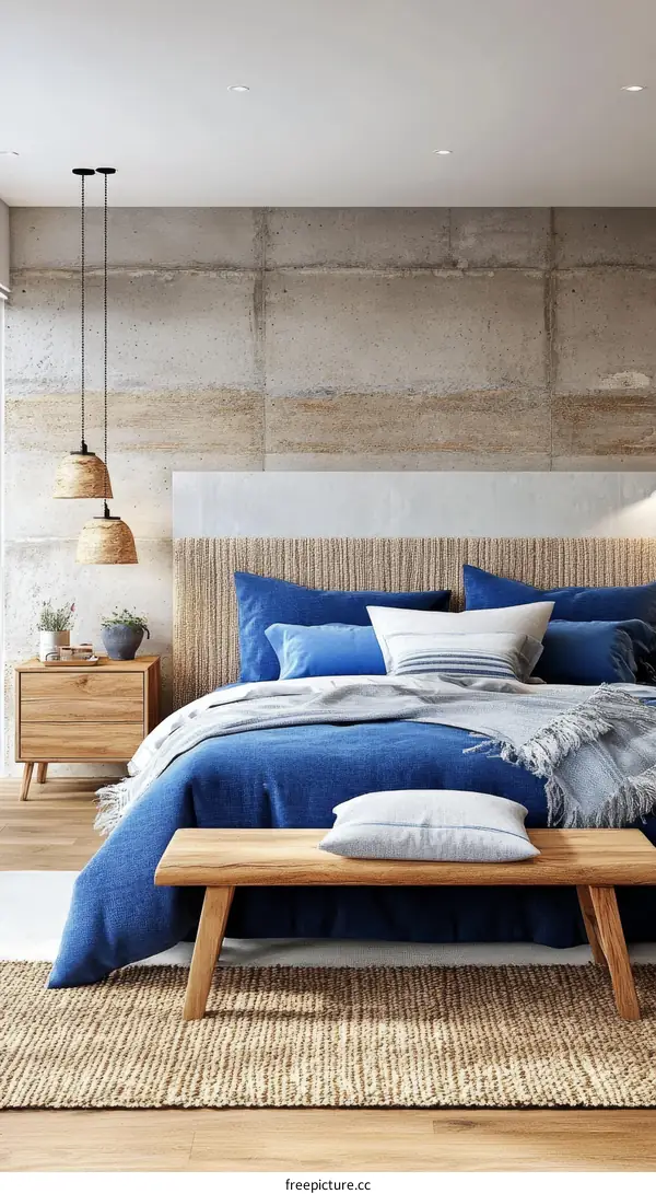 Modern Coastal Bedroom Interior Design