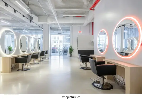 Modern Hair Salon Interior Design
