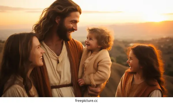 Jesus and his family in Palestine