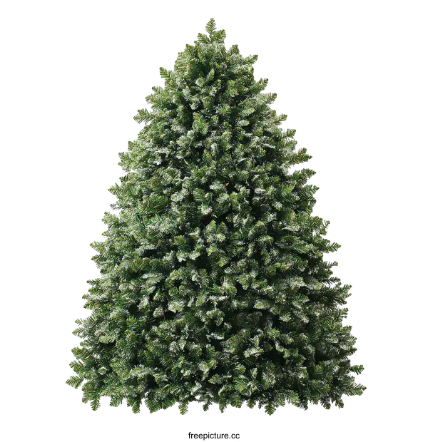 [Transparent Background PNG]Frosted Christmas Tree Decoration