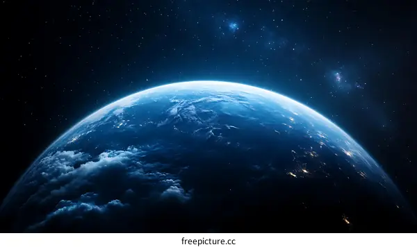 Earth from Space Stunning View