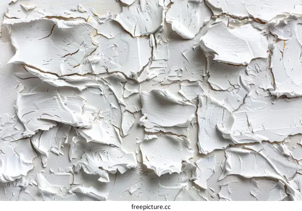 White Oil Paint Texture