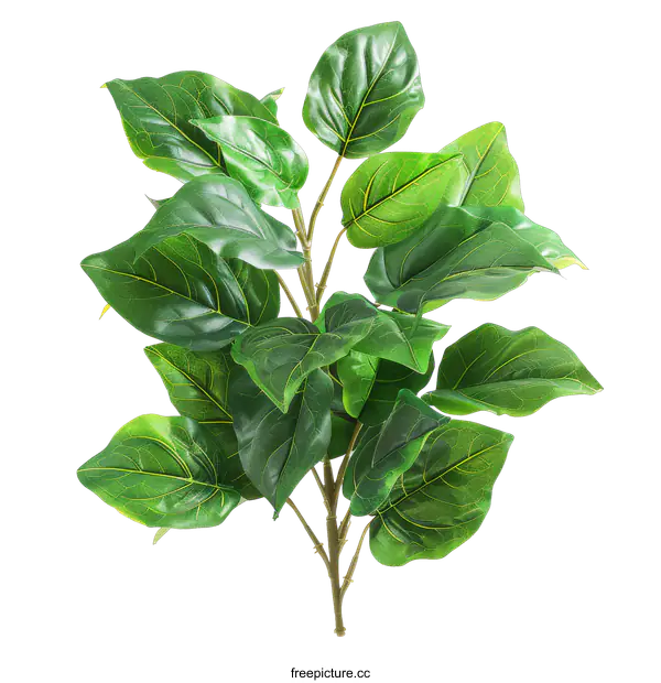 [Transparent Background PNG]Green Leaves on transparent background