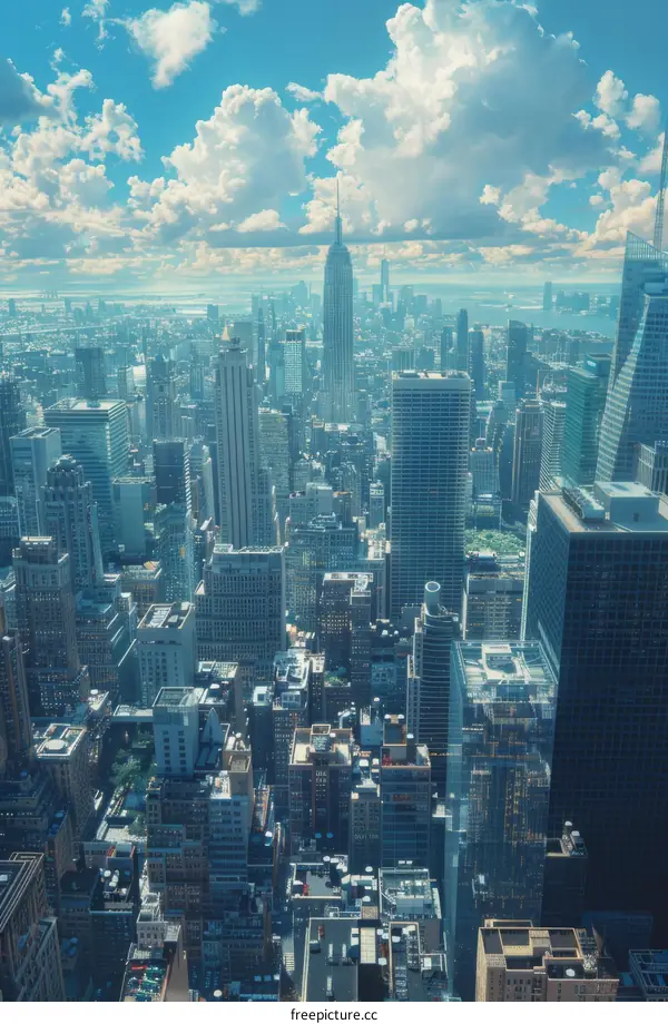 New York City Skyline from Top of the Rock