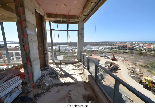 Under Construction Apartment With City View