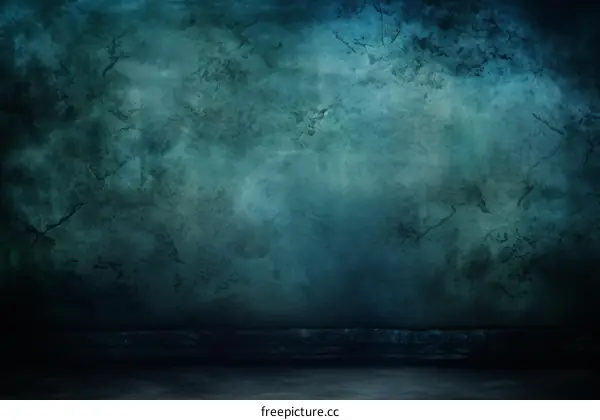 Dark Blue Grunge Texture Background