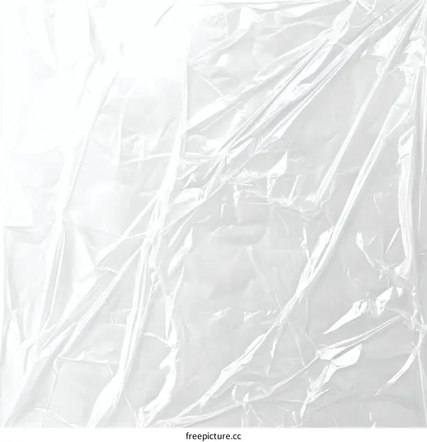 Transparent Plastic Wrap Texture