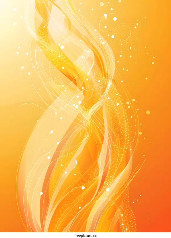 Orange abstract background