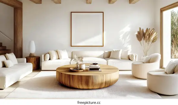 Modern Minimalist Living Room Interior Design