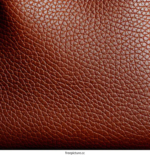 Brown leather texture background