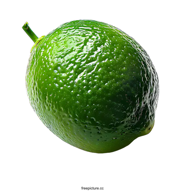 [Transparent Background PNG]Single green lime