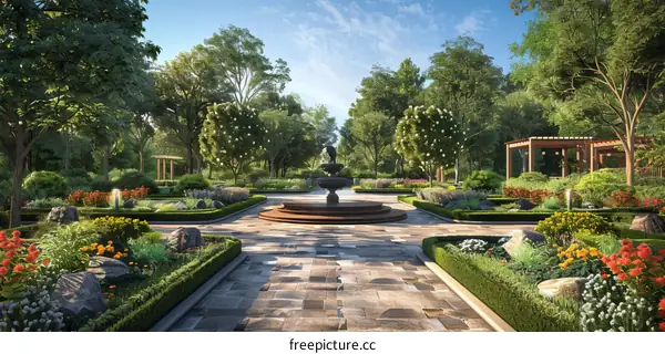 Garden Landscaping Design and Architecture