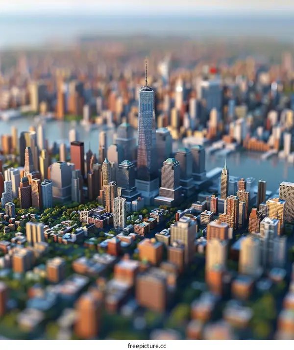 Urban Metropolis in Miniature