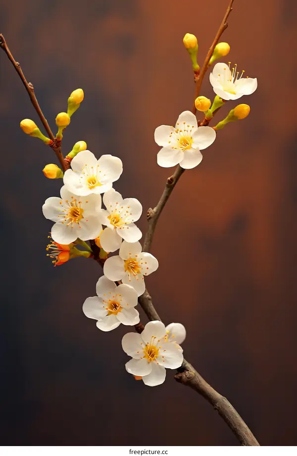 White and Pink Cherry Blossoms