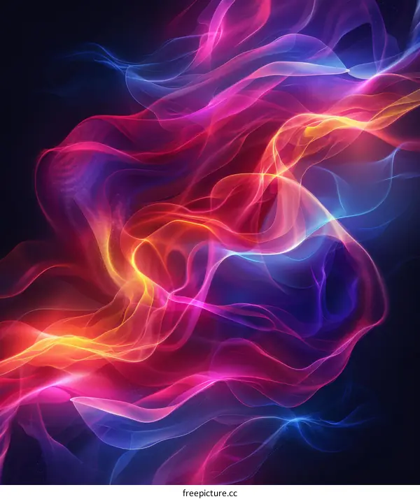 Mesmerizing Flows of Vivid Smoke