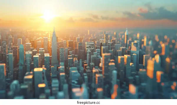 Sunset City Model: Urban Development & Investment