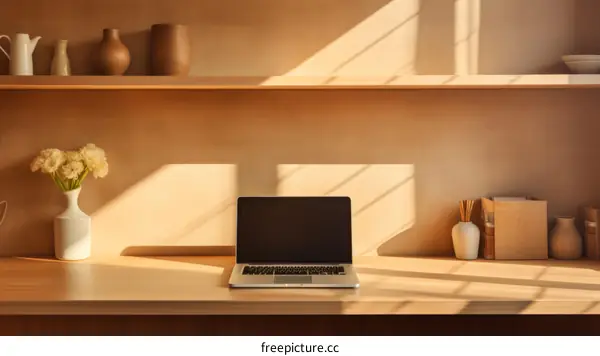 Minimalist Workspace Setup for Enhanced Productivity