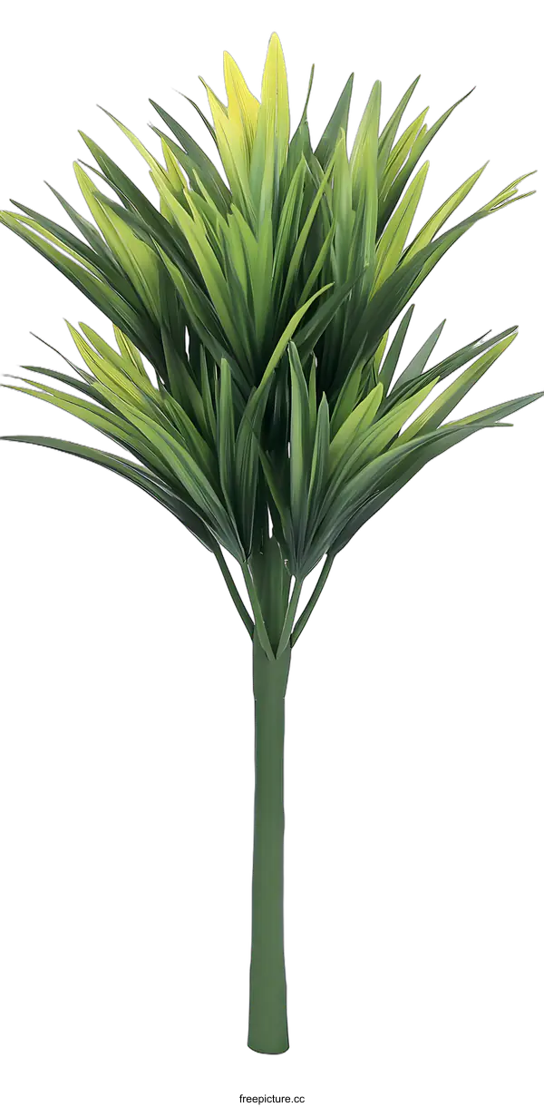 [Transparent Background PNG]Artificial Green Plant Bush Leaves