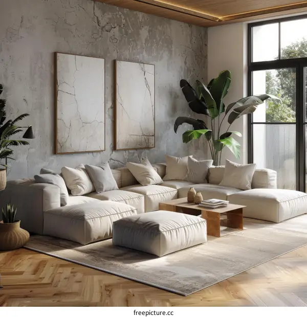 Modern Minimalist Living Room