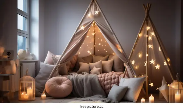 A Teepee Tent for Kids That's Perfect for Imagination