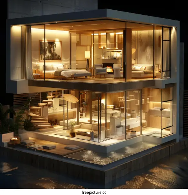 Modern Architectural Masterpiece with Oceanfront Views