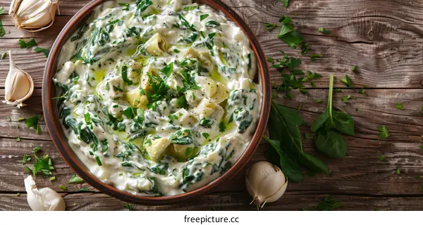 Spinach Artichoke Dip with Parmesan and Cream Cheese
