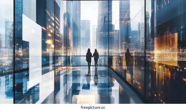 Modern City Business Viewpoint