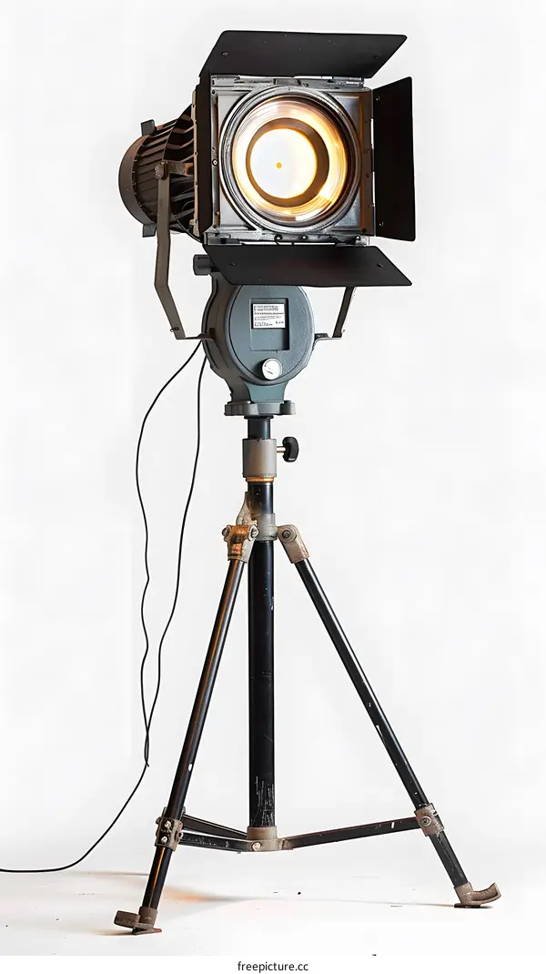 Vintage Studio Light on Tripod