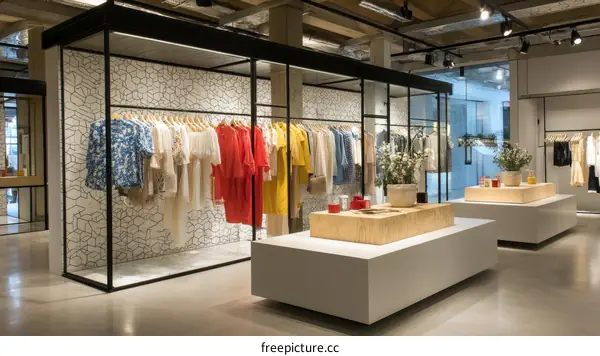 Modern Clothing Boutique Interior Design