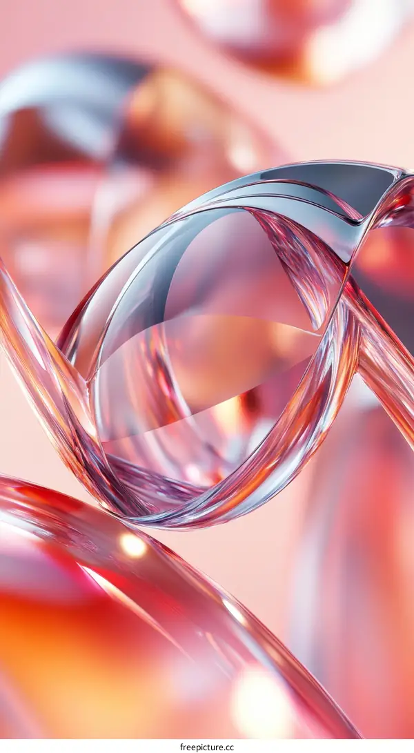 Abstract Geometric Shapes in Vibrant Colors