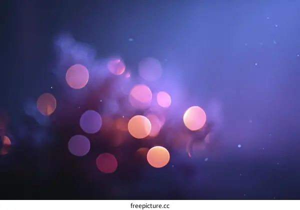 Abstract Bokeh Lights Background