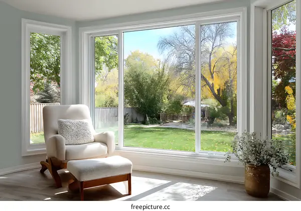 Cozy Corner with Autumnal Views