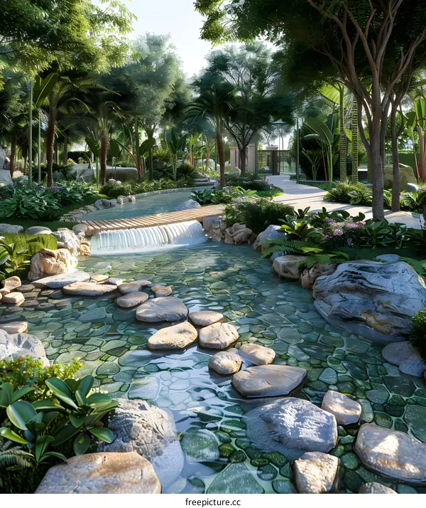 Landscape design renderings
