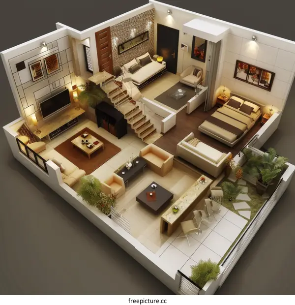 Modern House Floor Plan Design