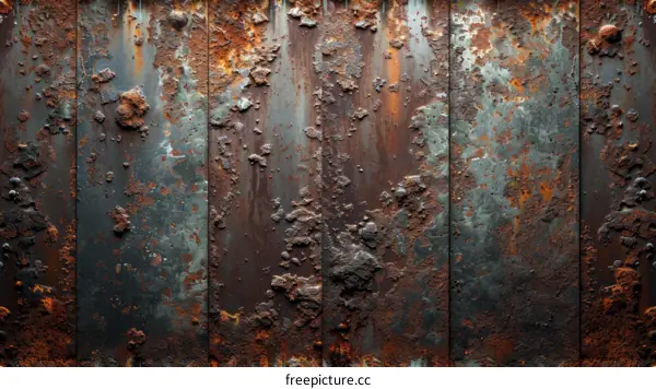 Rusted metal texture background