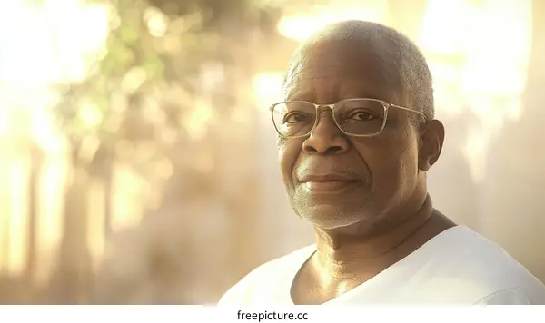 Portrait of a Senior African American Man