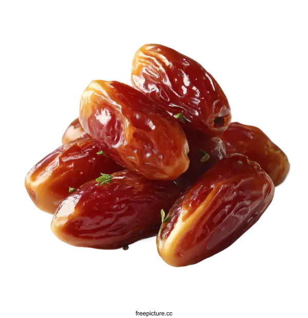 [Transparent Background PNG]Close Up Pile of Dates