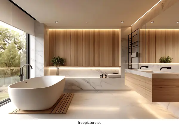 Modern Luxury Bathroom Interior Design