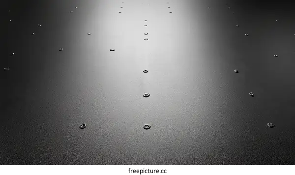 Abstract Metal Surface with Circular Patterns