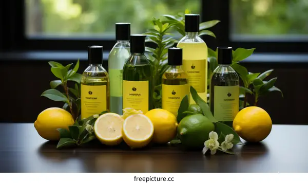 Citrus-Infused Natural Beauty Products