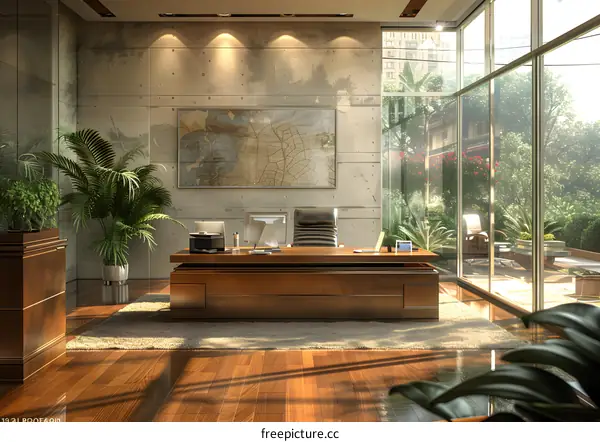 Modern office interior design