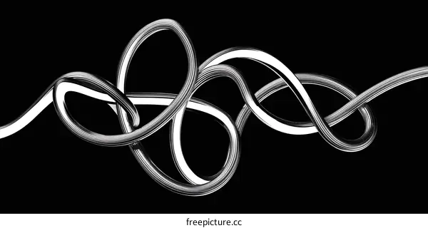 Abstract Lines Design Illustration