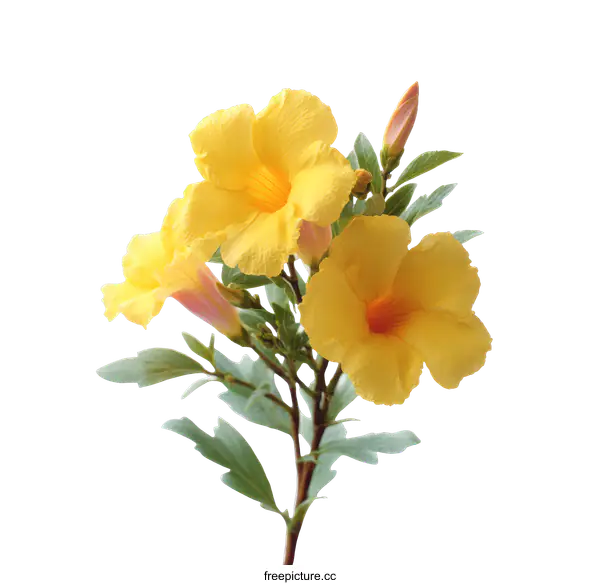 [Transparent Background PNG]Close Up Yellow Flowers Bouquet
