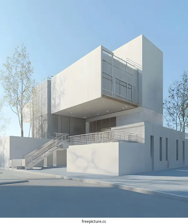 Modern Minimalist Architecture Building Design