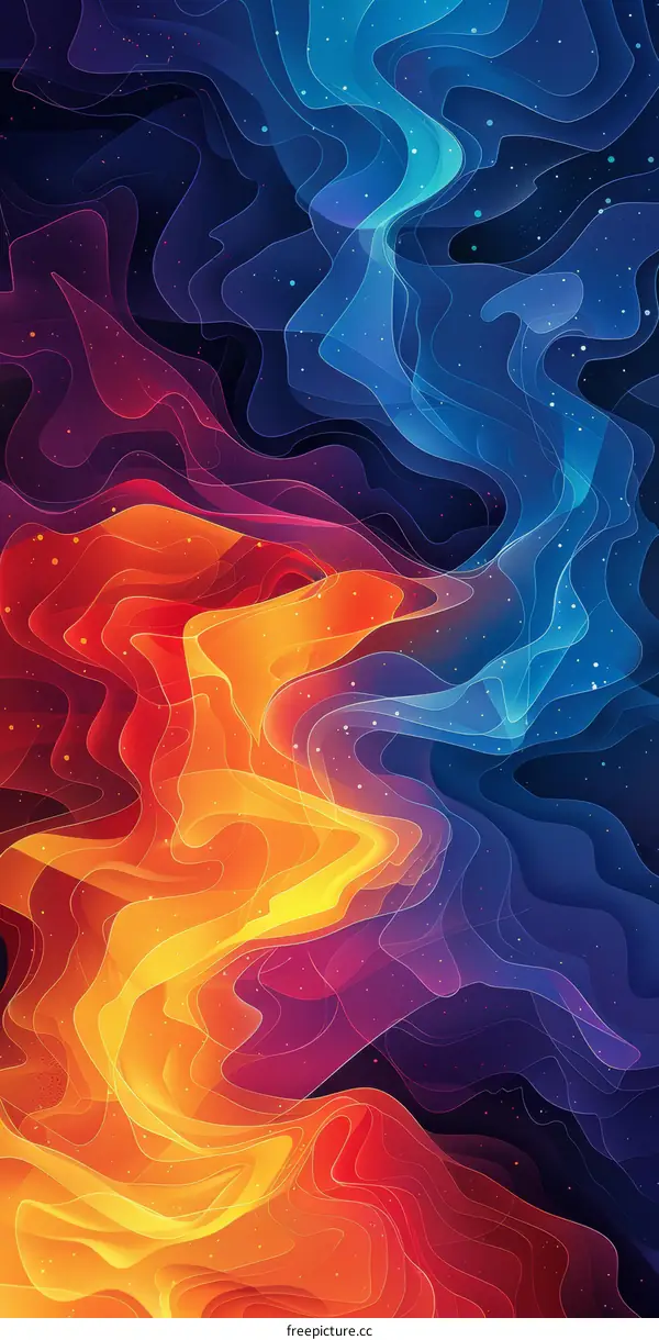 Wavy Multicolor Gradient